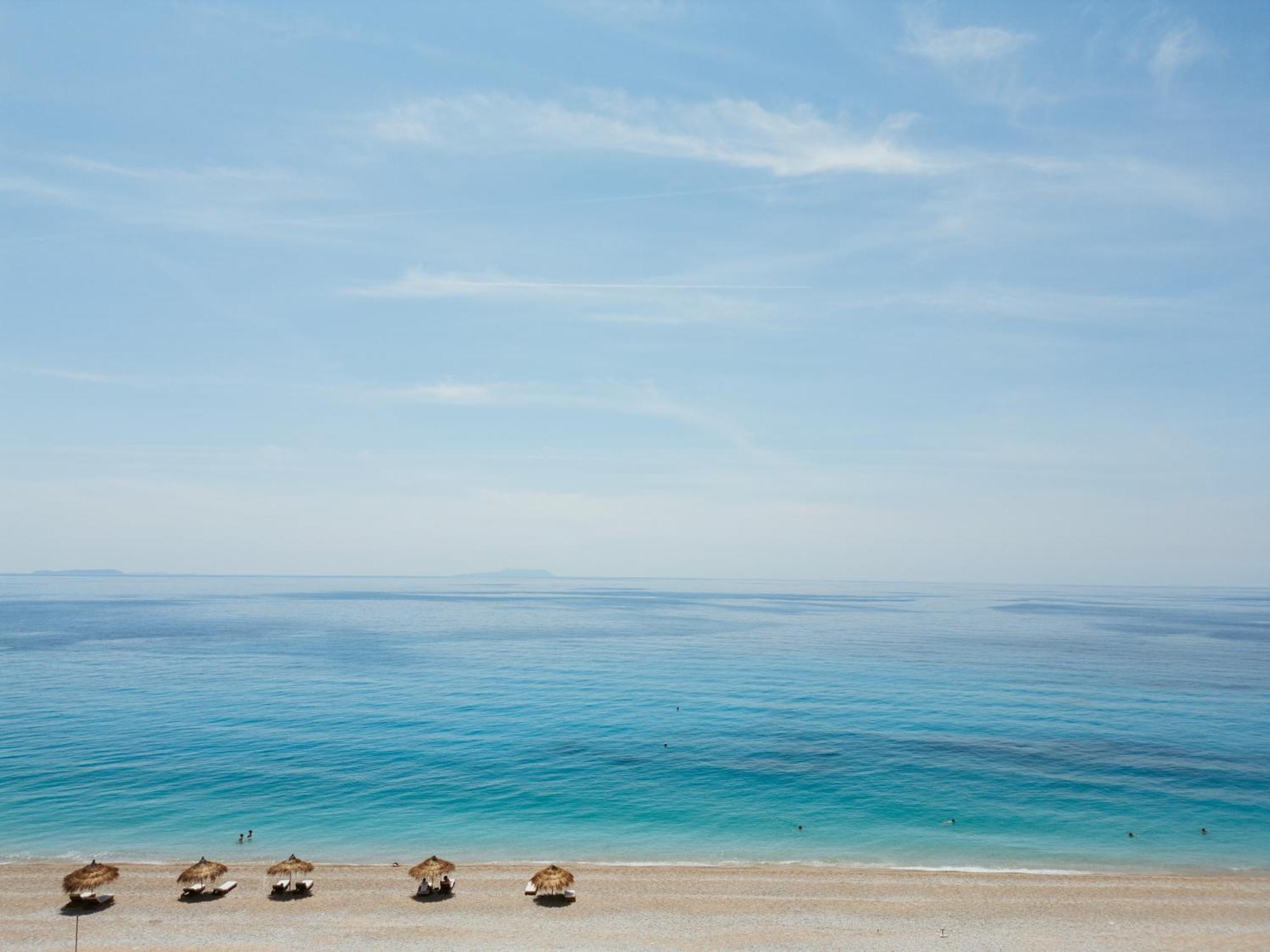 Palladium Beach Hotel- Private Beach Included Dhërmi Eksteriør billede