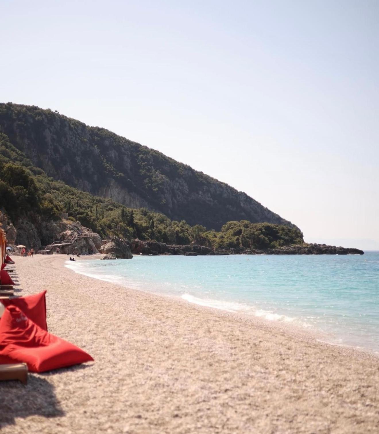 Palladium Beach Hotel- Private Beach Included Dhërmi Eksteriør billede