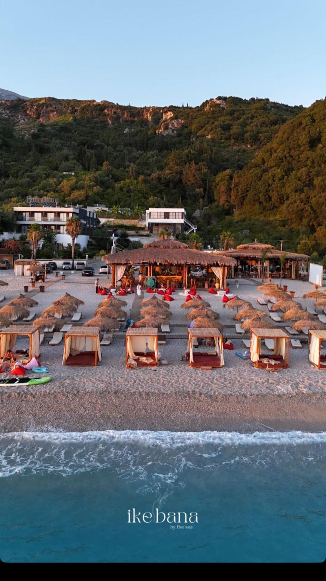 Palladium Beach Hotel- Private Beach Included Dhërmi Eksteriør billede